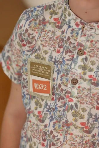 قميص ولادي مشجر نص كم 4103