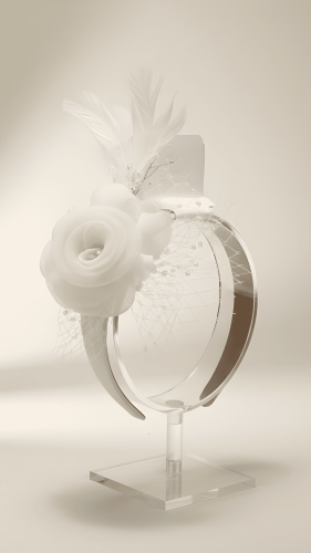 طوق شعر ورد بناتي راقي H-2-647