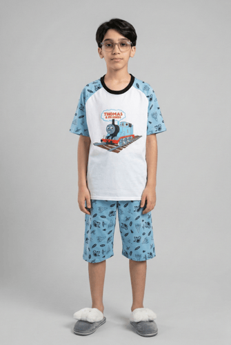 بجامة ولادي رسمة قطار 122466-1