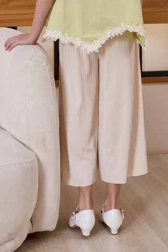 بنطلون بناتي بيج 7038