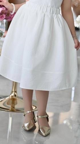 تنوره ابيض للبنات 7223