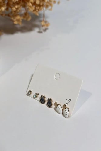 حلق بناتي متعدد الاشكال 3 في 1