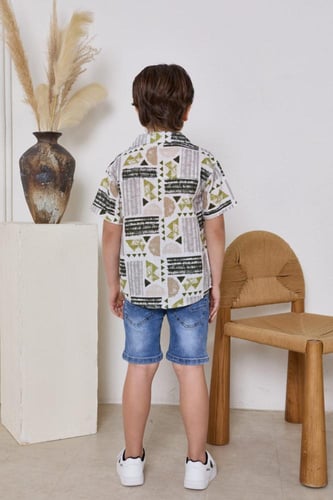 قميص ولادي بالرسومات 4017