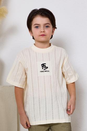 تيشيرت ولادي سكري انيق 4005