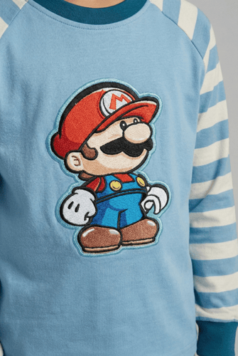 بيجاما أطفال برسمة ماريو 122486