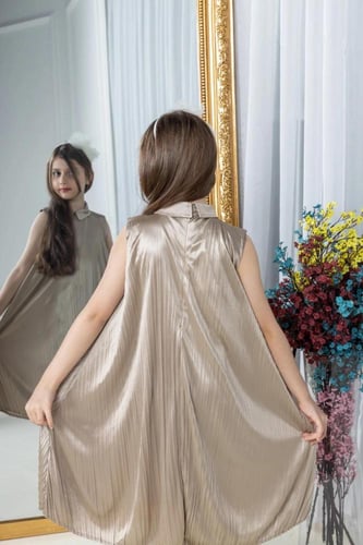 فستان اطفال كسرات E2624