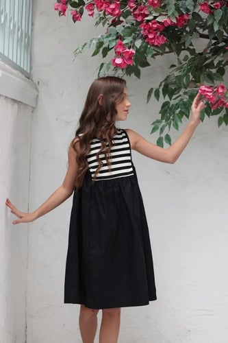 فستان بناتي للعيد 7128