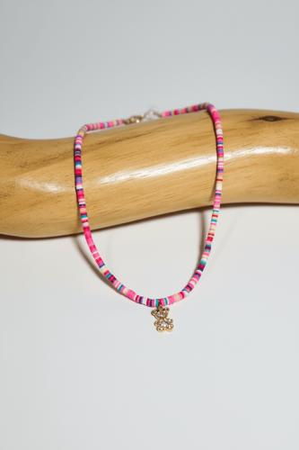 اكسسوار بناتي سلسال خرز ملون 5127