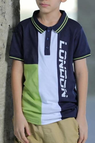 تي شيرت ولادي متعدد الالوان 2850