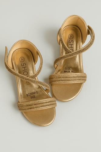 حذاء بناتي عصري مزخرف بكريستال SR3688-2