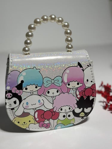 شنطه بناتي بخمسة الوان ورسوم كرتونية mk-3065-4