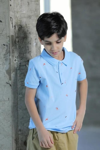 تي شيرت ولادي سماوي كلاسك 2849