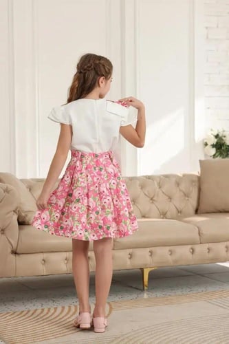 تنورة بناتي مورده كاجول 7109