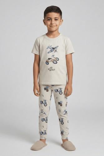 بجامه ولادي بي اشكال طائره و سياره 626014