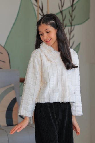 بلوزة فرو بناتي 13J