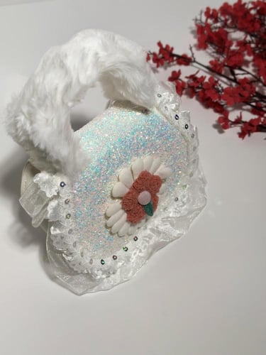 شنطه بناتي سهرات مزينه بورده 36-25