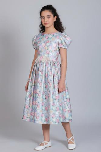 فستان سهرة مورد بي اشكال مختلفه S01095