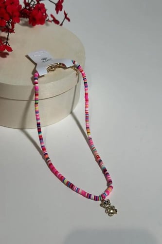 اكسسوار بناتي سلسال خرز ملون 5127