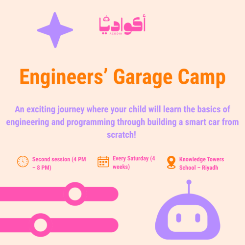 Engineers’ Garage Camp – Second Session – Every Sa...