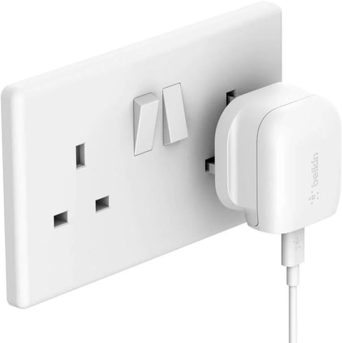فيش تايب سي Belkin 20W شاحن جداري سريع USB-C PD لل...