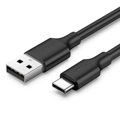 يوجرين كيبل شاحن USB إلى USB-C بطول 2م - أسود