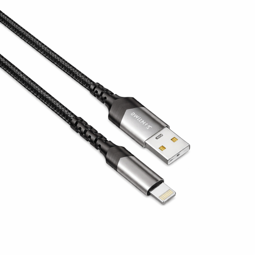 كابل ONTIME USB-A إلى Lightning شحن سريع – طول 3 م...