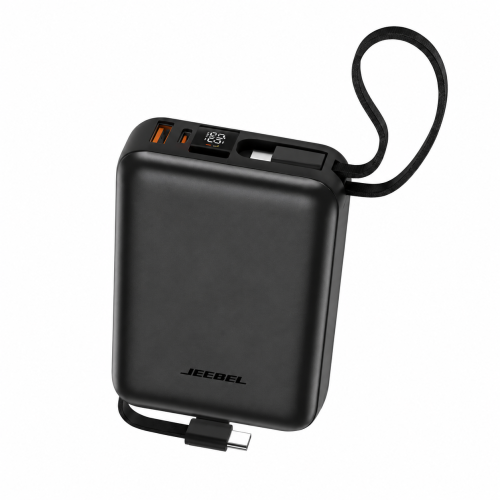 باور بانك جيبل 20000mAh شحن سريع 22.5W بكيابل مدمج...