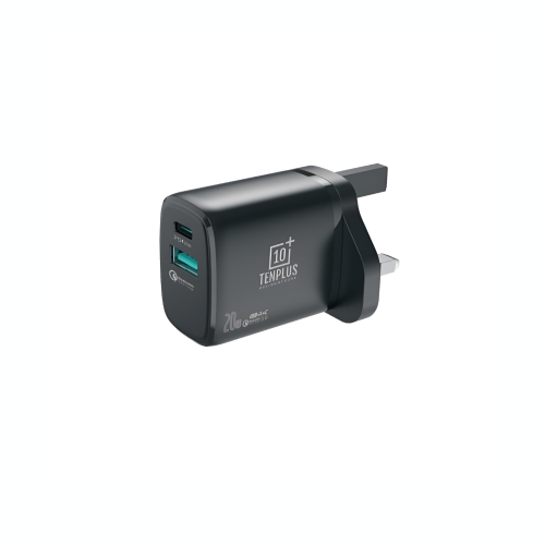 شاحن جداري سريع Tenplus 20 واط PD+QC3.0 | منفذين (...
