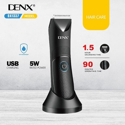DENX ماكينة حلاقة الجسم للمناطق الحساسة مع ضوء LED...