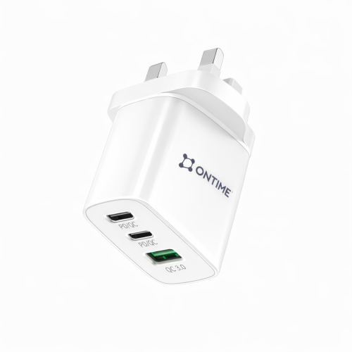 شاحن جداري ONTIME سريع 45 واط – PD + USB (موديل OT...