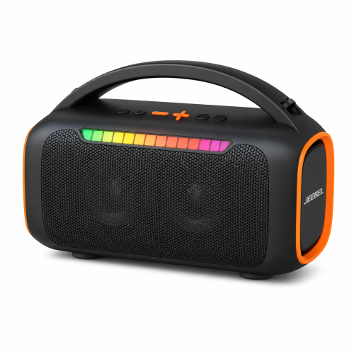 سماعة بلوتوث JEEBEL JE-B394 بقوة 30W وإضاءة RGB مق...