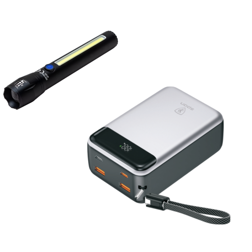 بكج الطاقة – باور بانك 30000mAh شحن سريع PD + QC 3...