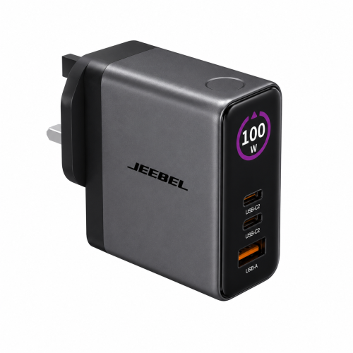 شاحن جداري جيبل Ultra Charge GaN بقوة 100W مع كيبل...
