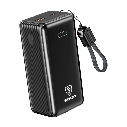 باور بانك SPON 20000mAh شحن سريع 35W مع كابل Type-...
