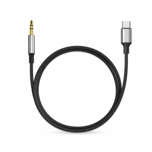 كيبل صوت TikNAL USB-C إلى AUX 3.5mm بطول 1 متر مود...