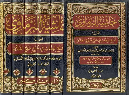 حاشية البرماوي على فتح الوهاب في شرح منهج الطلاب 6...
