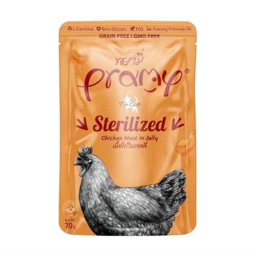 أظرف الدجاج في الجيلي لحل مشاكل زيادة الوزن للقطط...