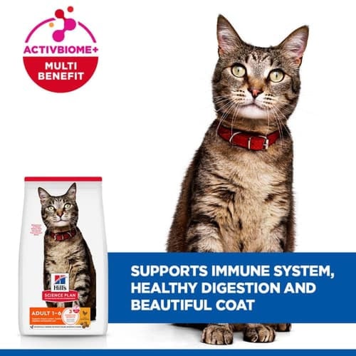 تركيبة علمية بالدجاج للقطط البالغة 3 كغ هيلز ساينس...