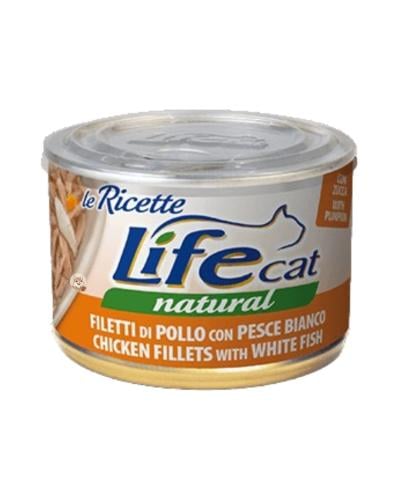 معلبات الدجاج مع السمك الأبيض واليقطين لدعم الهضم...