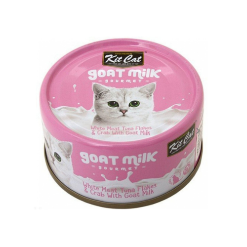 كت كات معلبات شرائح التونة مع السلطعون وحليب الماع...