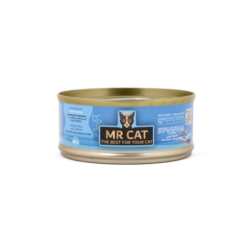 مستر كات معلبات طعام رطب للقطط - سمك المحيط مع الس...