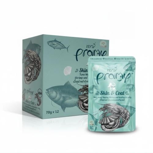 أظرف التونة والروبيان والمحار في الجيلي لصحة الجلد...