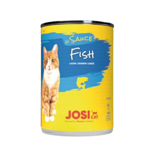 جوسي كات طعام رطب للقطط البالغة بالسمك الأبيض في ا...