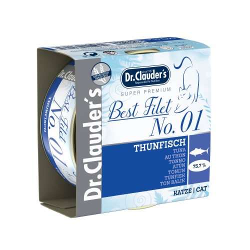 د. كلاودرز أفضل فيليه رقم 1 تونة - طعام رطب للقطط...