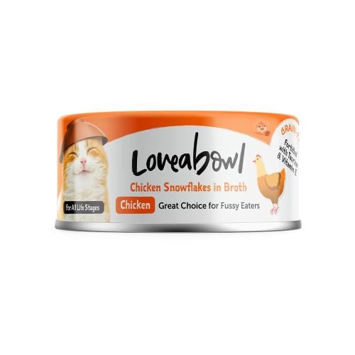 رقائق الدجاج في المرق للقطط لجميع المراحل العمرية...