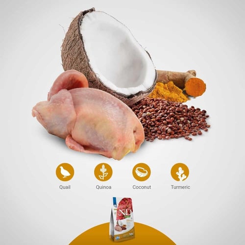 تركيبة لصحة الجلد والفرو بلحم السمان مع بذور الكين...