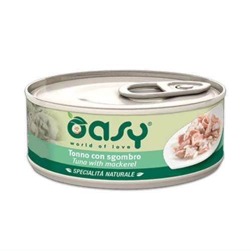 أوسي معلبات طعام رطب للقطط بنكهة تونة مع الماكريل...