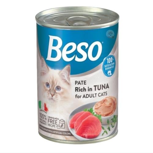 معلبات باتيه بالتونا للقطط البالغة 400 غ بيسو طعام...