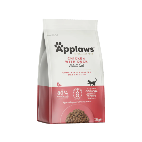 أبلاوز طعام جاف للقطط البالغة - دجاج مع البط 7.5 ك...