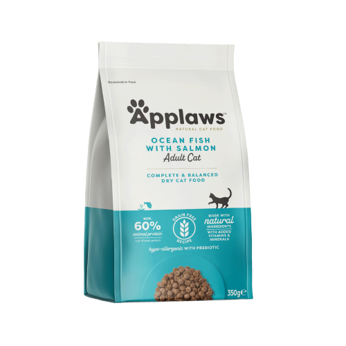 أبلاوز طعام جاف للقطط البالغة - سمك مع سلمون 350 غ